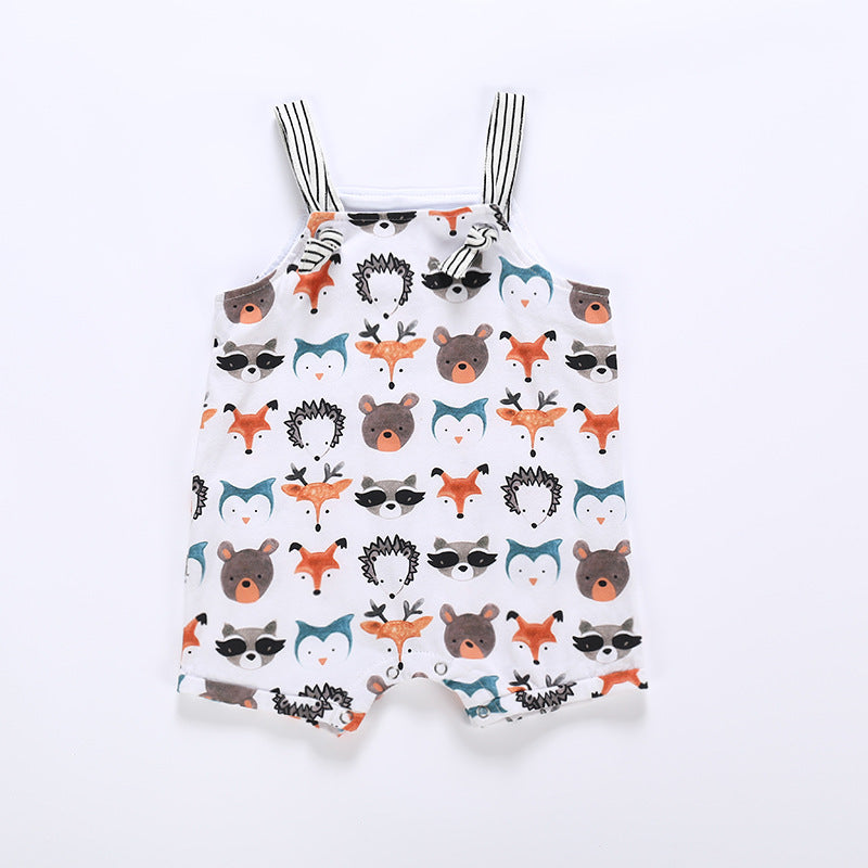 Animals head picture one-piece clothes