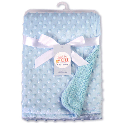 Double-layer doudou baby blanket