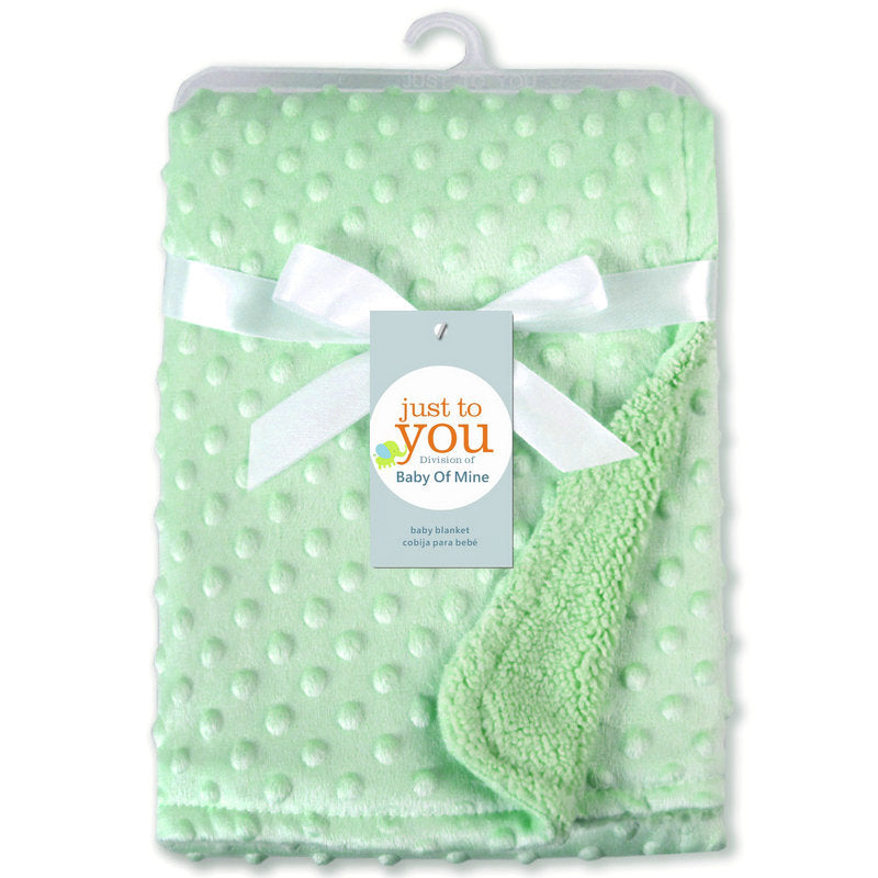 Double-layer doudou baby blanket