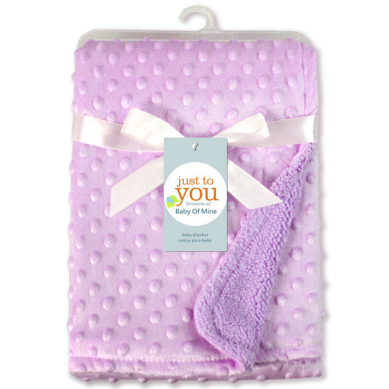 Double-layer doudou baby blanket