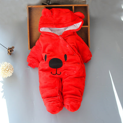 Baby cartoon cotton coat romper