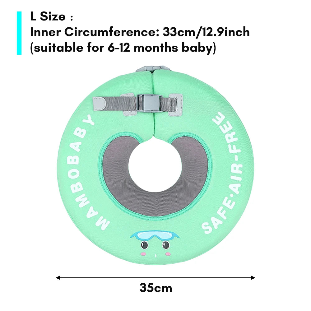 Mambobaby Non-Inflatable Baby Float Neck Ring Head Float Swimming Ring