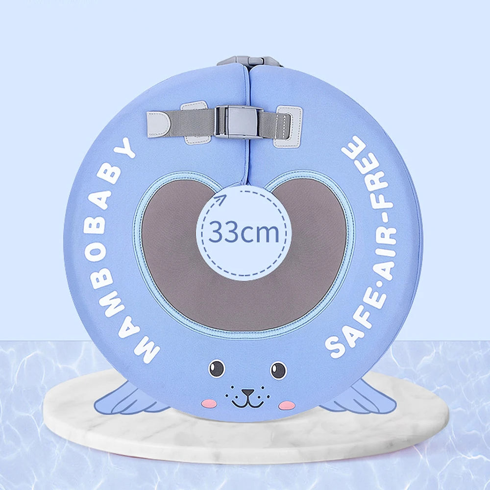 Mambobaby Non-Inflatable Baby Float Neck Ring Head Float Swimming Ring