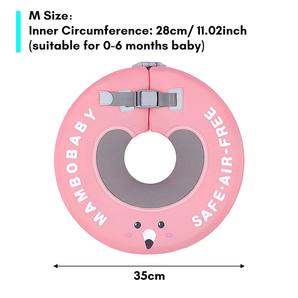 Mambobaby Non-Inflatable Baby Float Neck Ring Head Float Swimming Ring