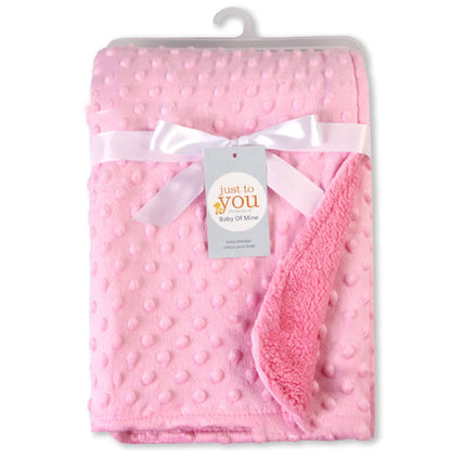 Double-layer doudou baby blanket