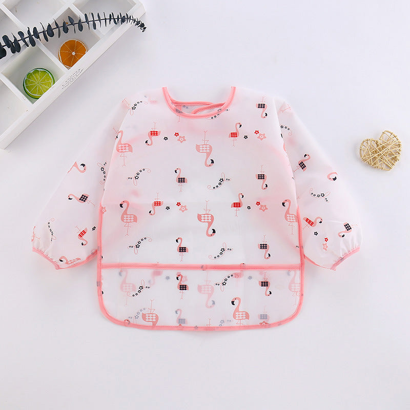 Baby smock, children's waterproof eating clothes