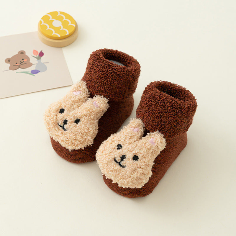 Bear Newborn baby socks