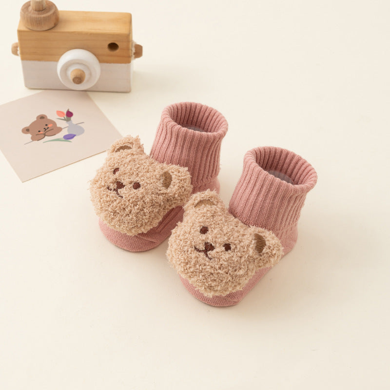 Bear Newborn baby socks