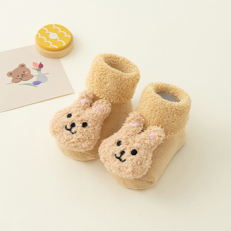 Bear Newborn baby socks