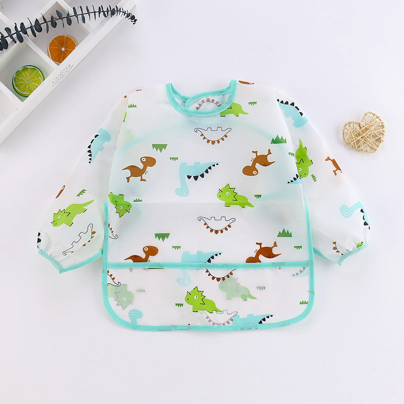 Baby smock, children's waterproof eating clothes