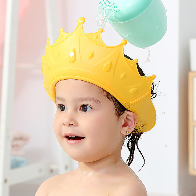 Baby Shower Shampoo Cap in use