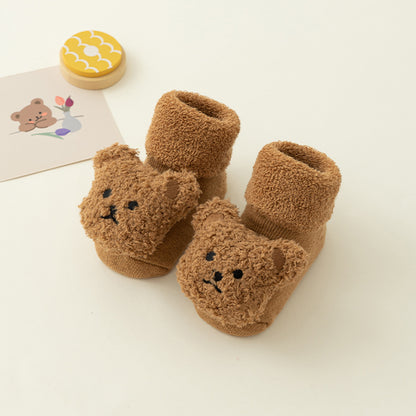 Bear Newborn baby socks