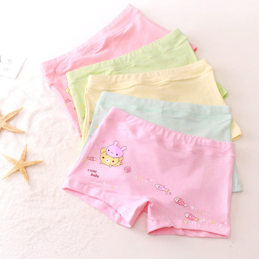 Children's cartoon cotton underwear set