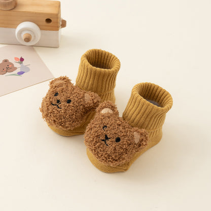 Bear Newborn baby socks