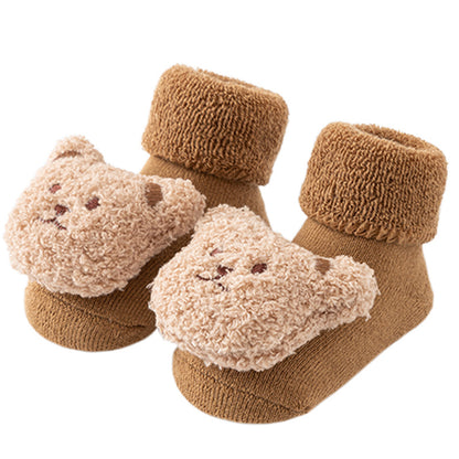 Bear Newborn baby socks