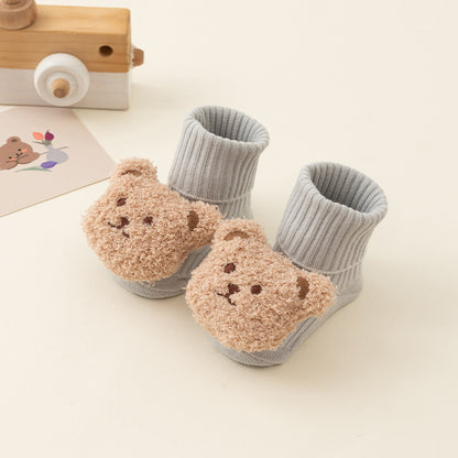 Bear Newborn baby socks