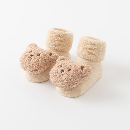 Bear Newborn baby socks