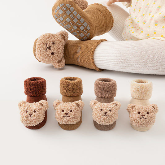 Bear Newborn baby socks