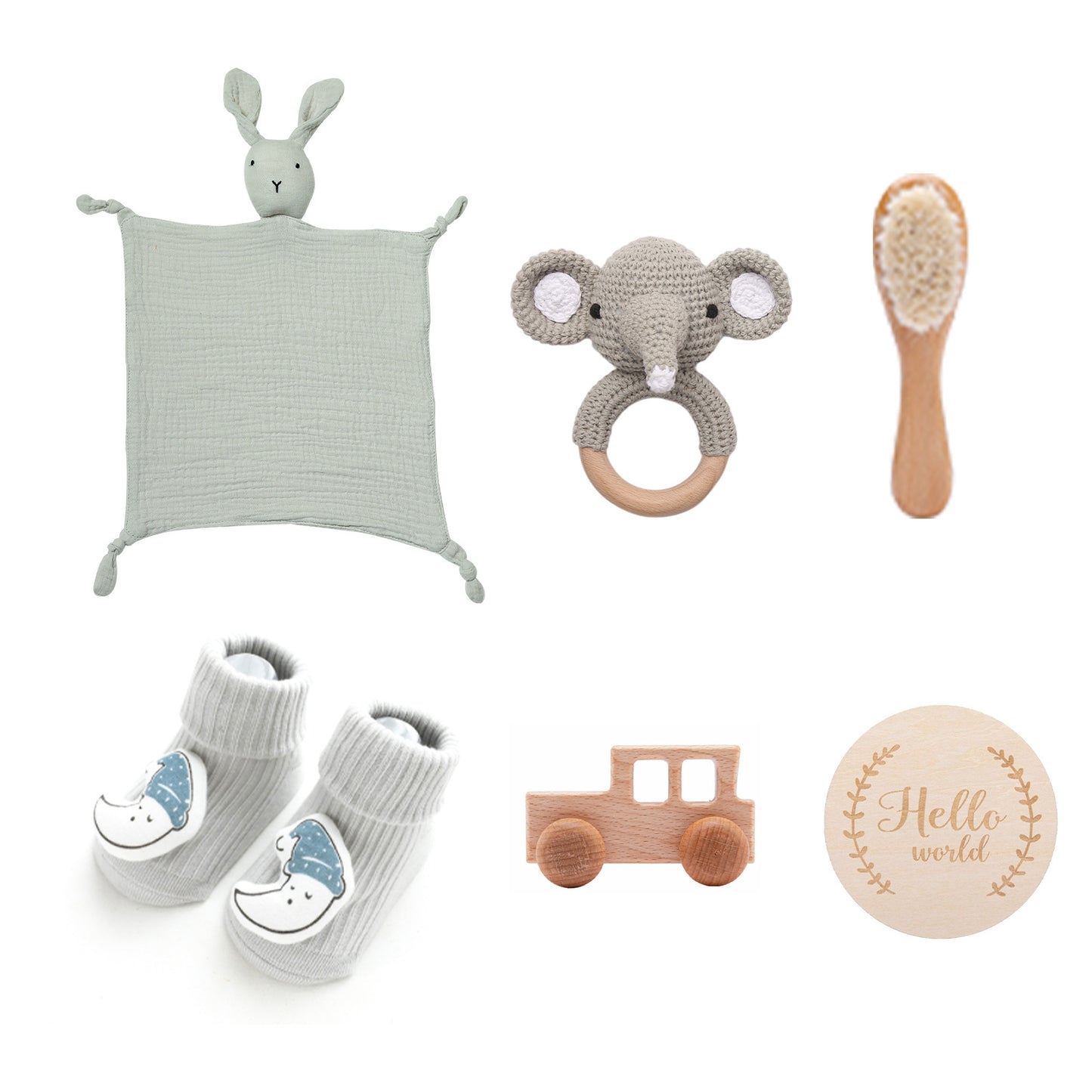 Newborn Bath Towel Gift Set